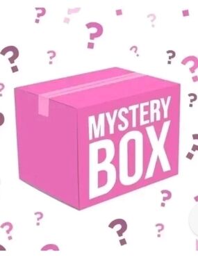 Pink Mystery Box Graphic Tee or Sticker Design